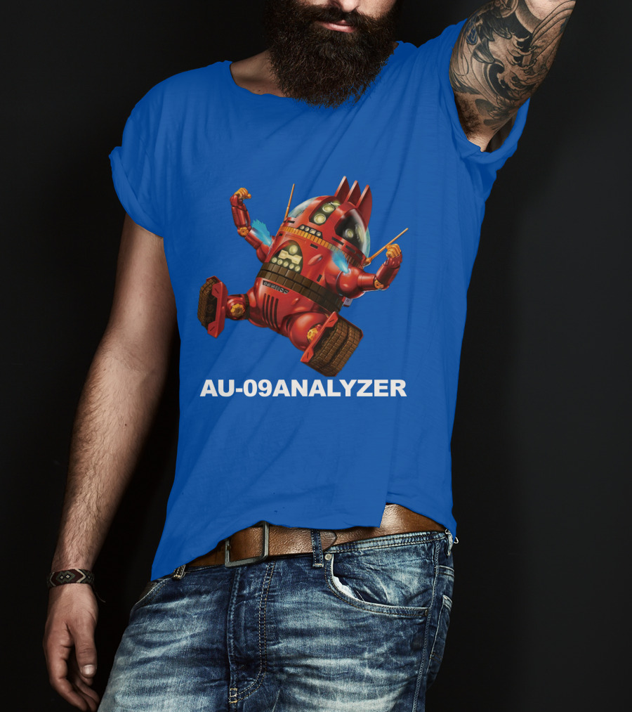 AU-09 Analyzer Robot Concept T-Shirt