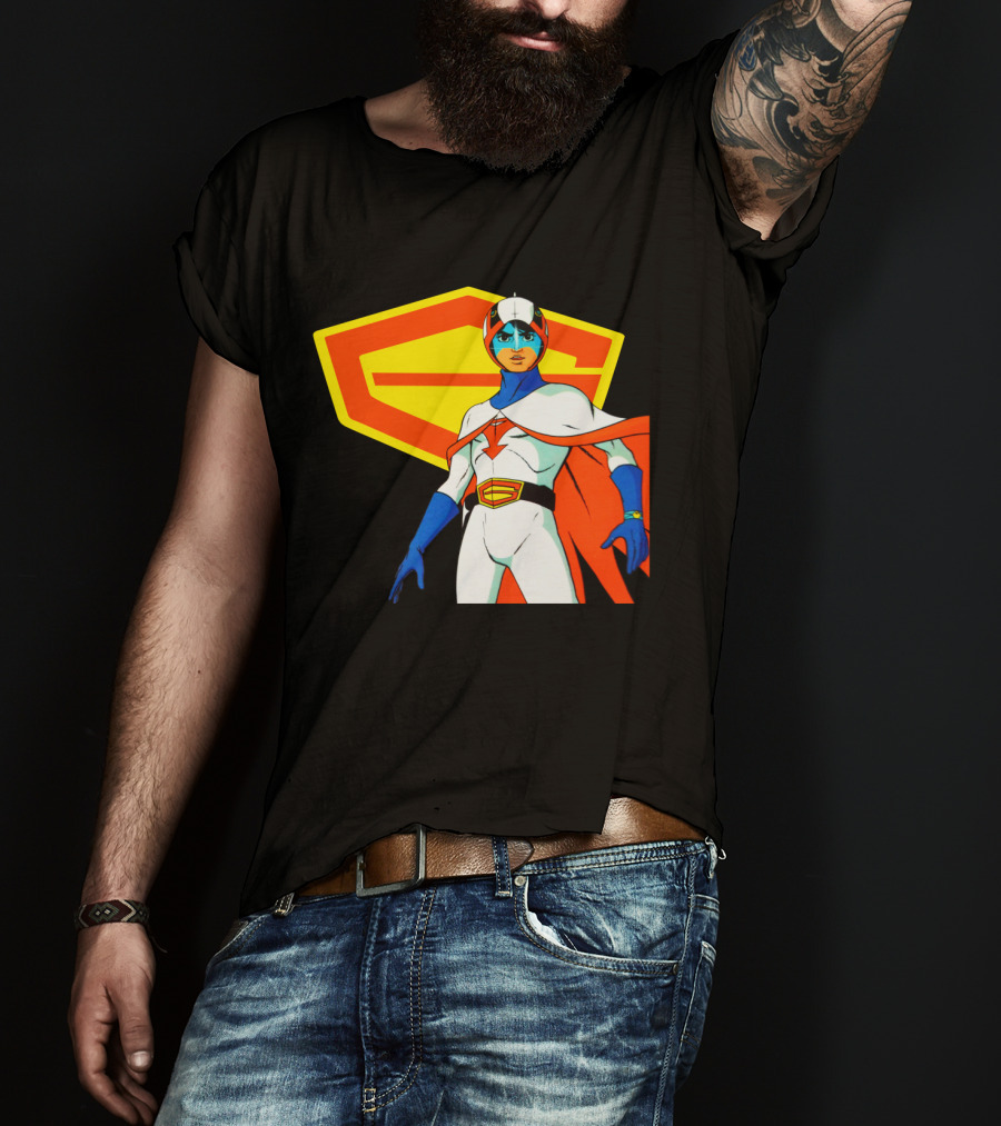 Battle Of The Planets G Force Iconic Character With Emblem T-Shirt
