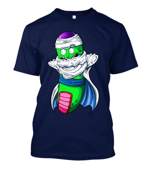 Rick And Morty Pickle Rick Meets Dragon Ball Z Fusion T-Shirt