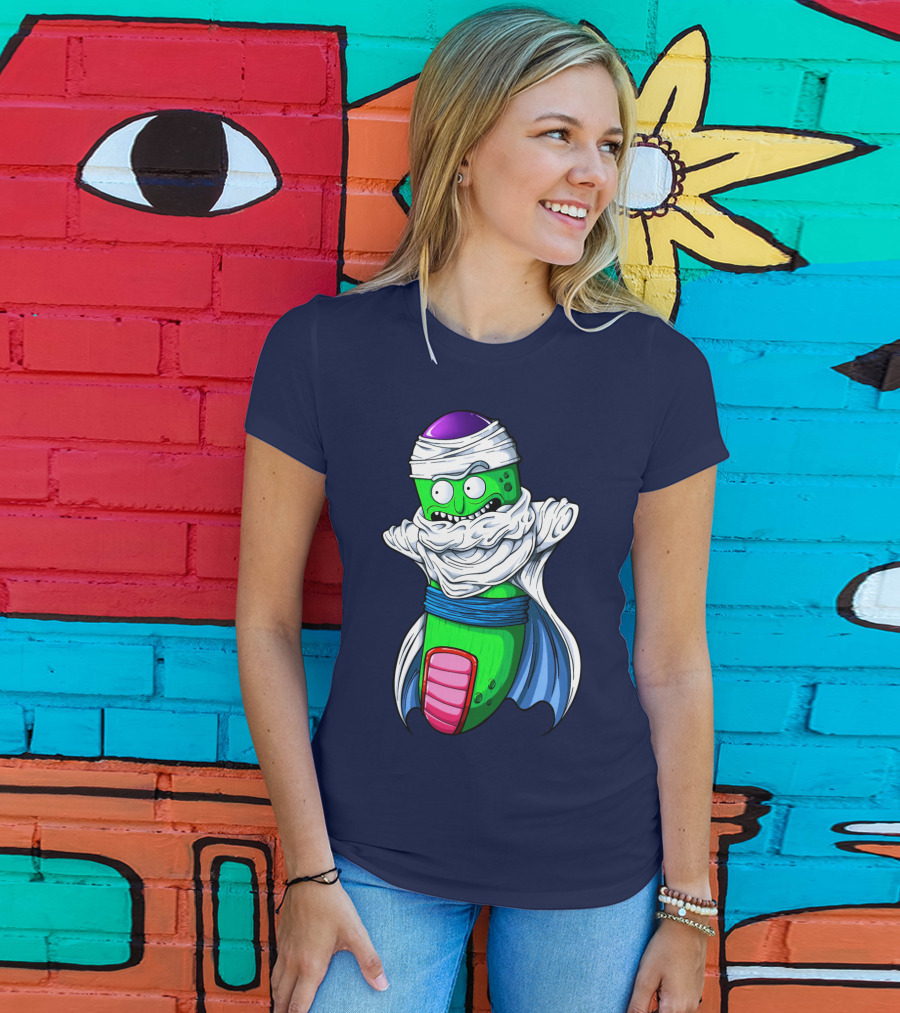 Rick And Morty Pickle Rick Meets Dragon Ball Z Fusion T-Shirt