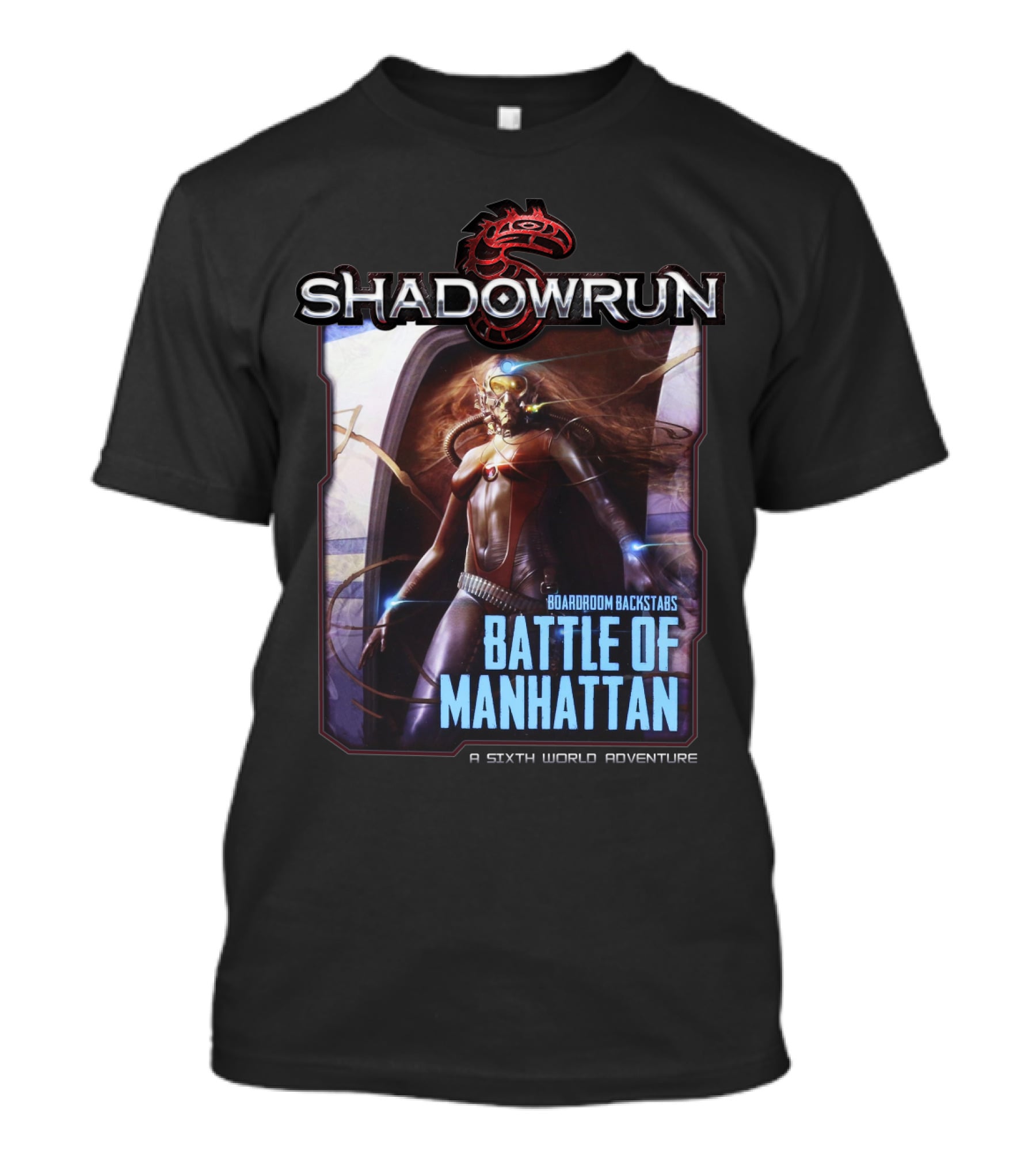 Shadowrun Boardroom Backstabs Battle Of Manhattan A Sixth World Adventure T-Shirt