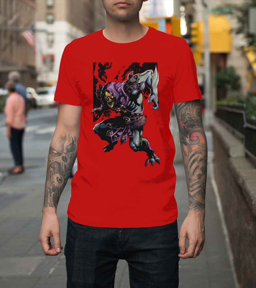 Skeletor Masters Of The Universe Villain Dark T-Shirt