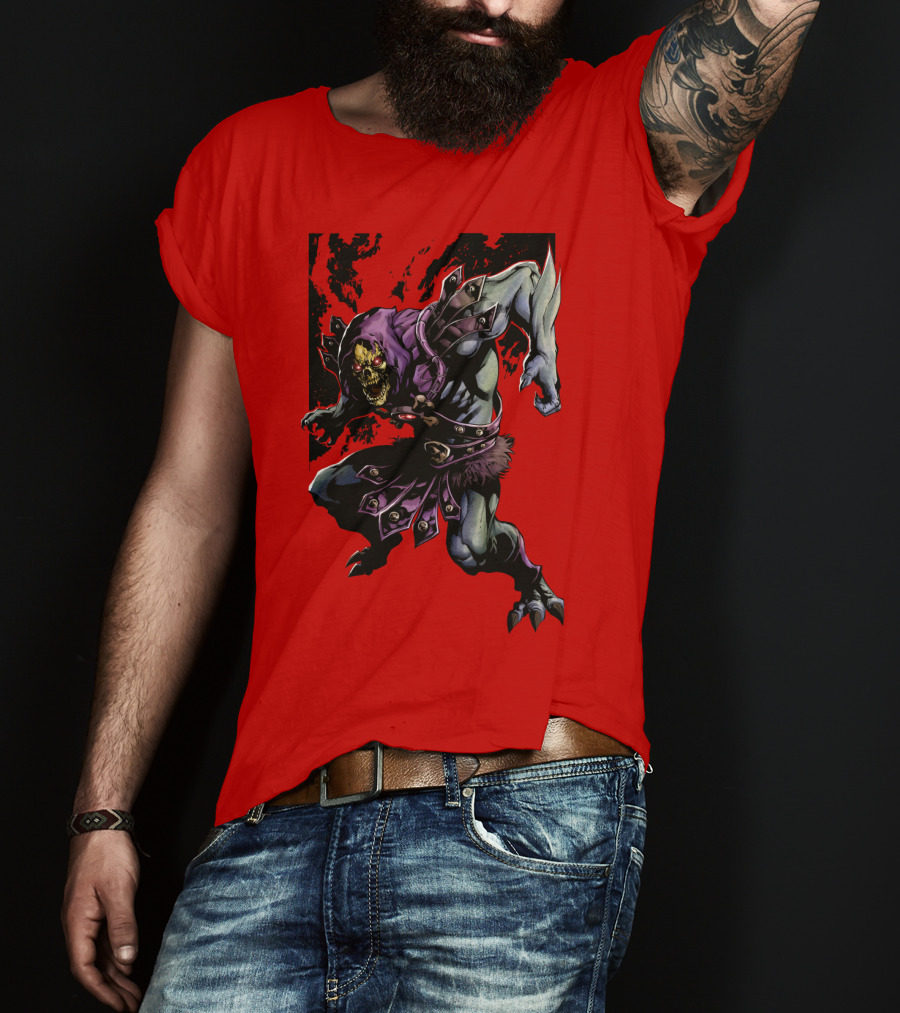 Skeletor Masters Of The Universe Villain Dark T-Shirt