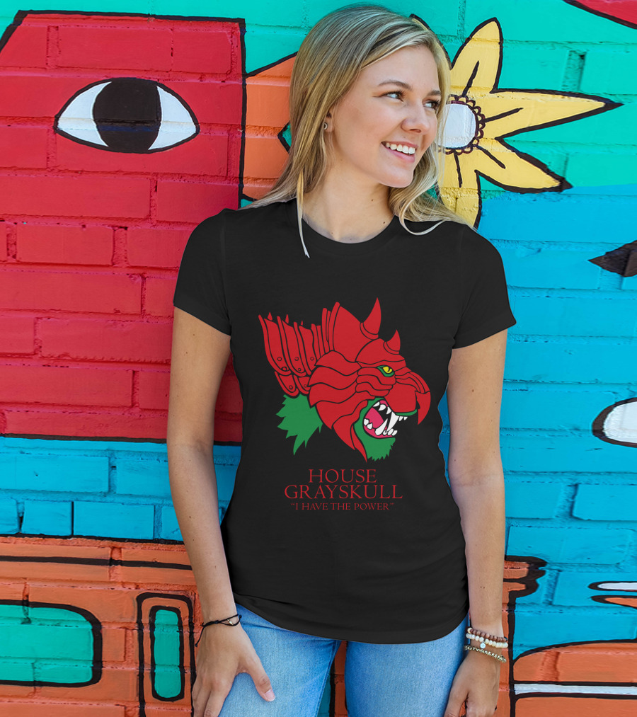House Grayskull I Have The Power He Man T-Shirt