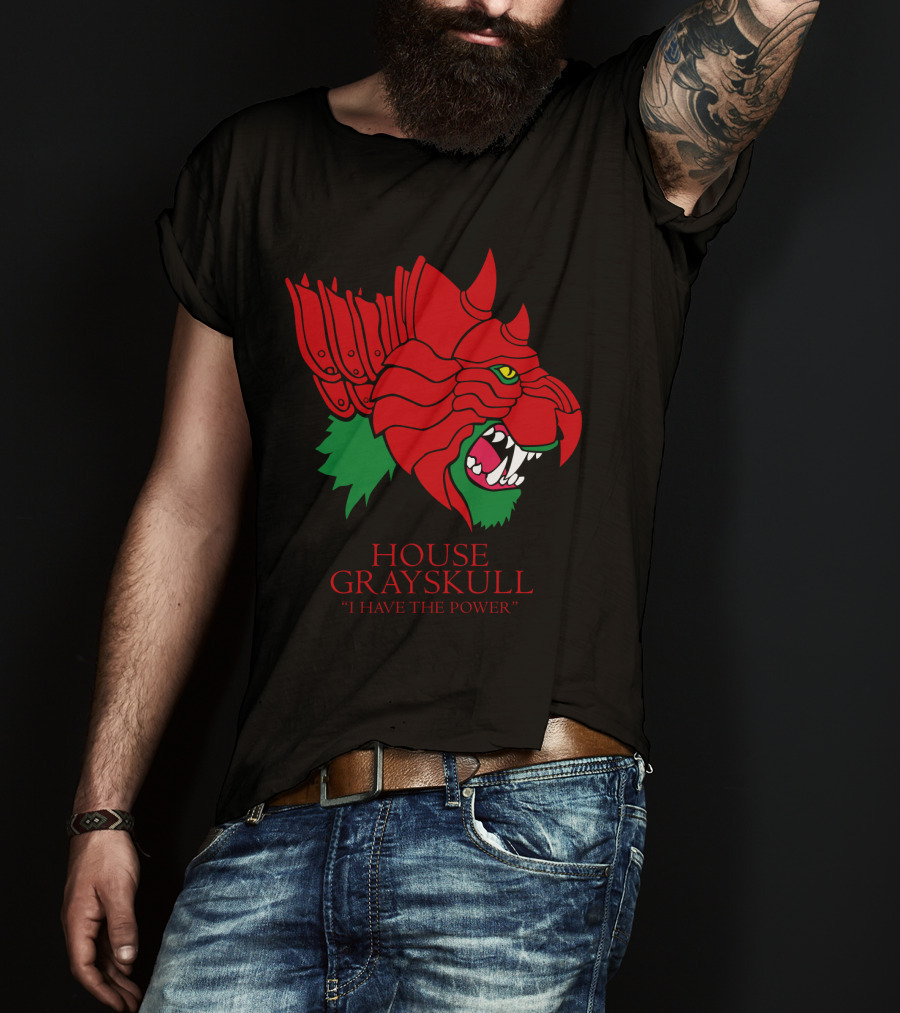 House Grayskull I Have The Power He Man T-Shirt