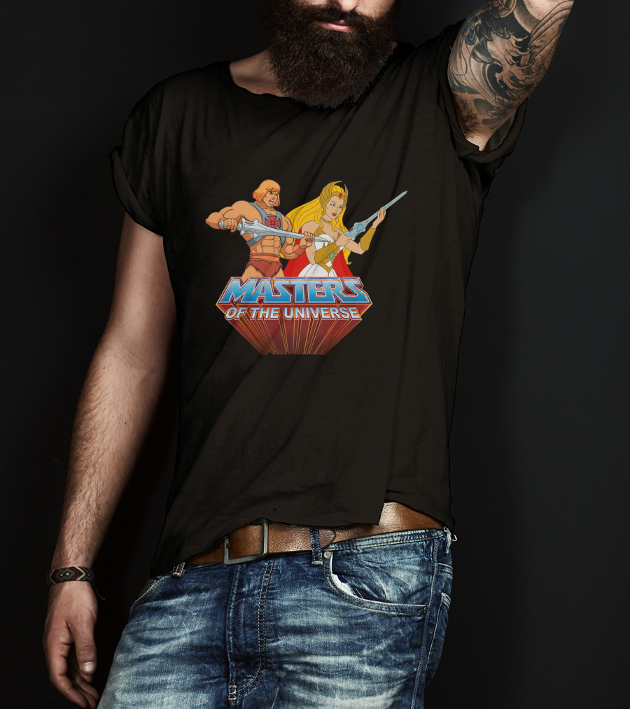 Masters Of The Universe He-Man And She-Ra T-Shirt