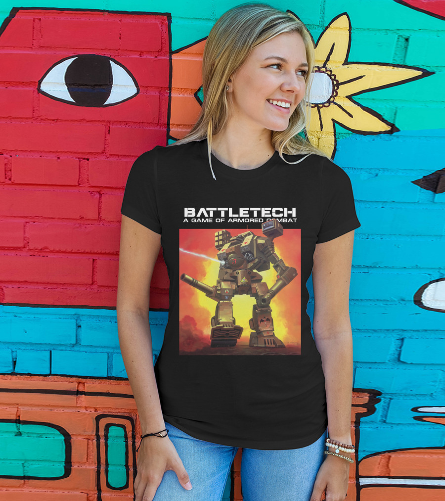 BATTLETECH A Game Of Armored Combat Mech T-Shirt