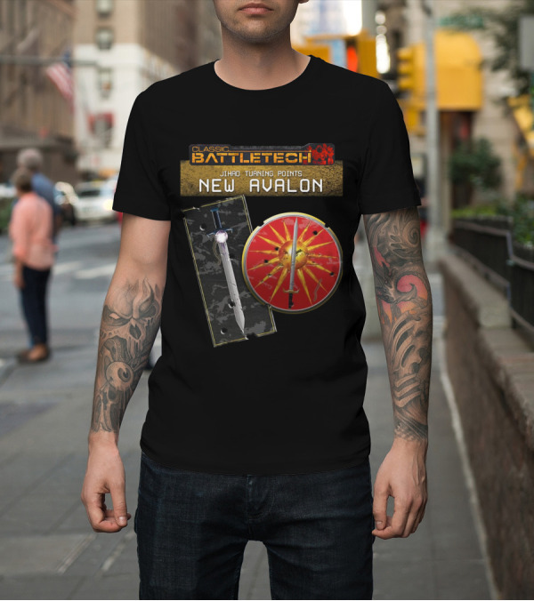 Shirt: Classic BattleTech Jihad Turning Points New Avalon BTT JTP T-Shirt Classic BattleTech Jihad Turning Points New Avalon BTT JTP T-Shirt