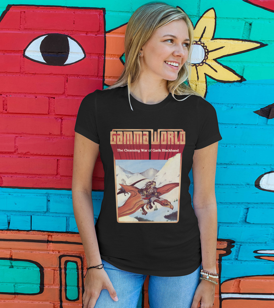 Gamma World The Cleansing War Of Garik Blackhand T-Shirt