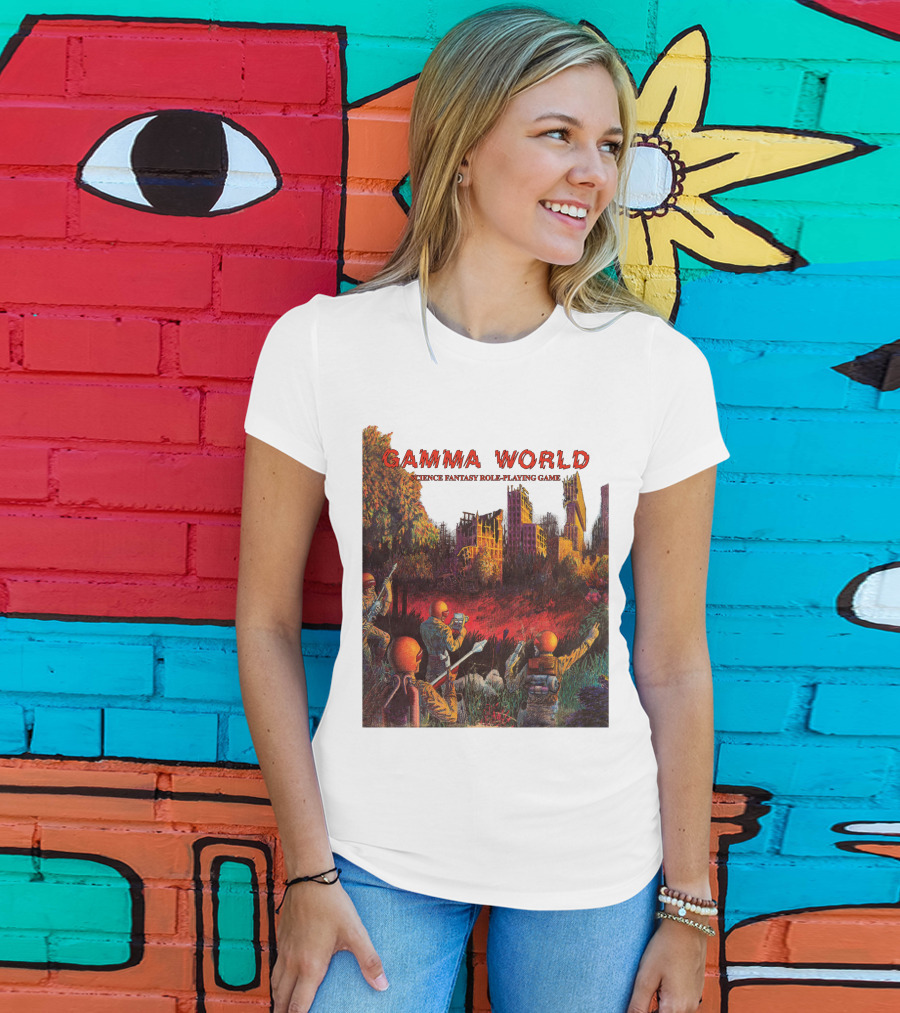 Gamma World Science Fantasy Role-Playing Game 1st Edition T-Shirt