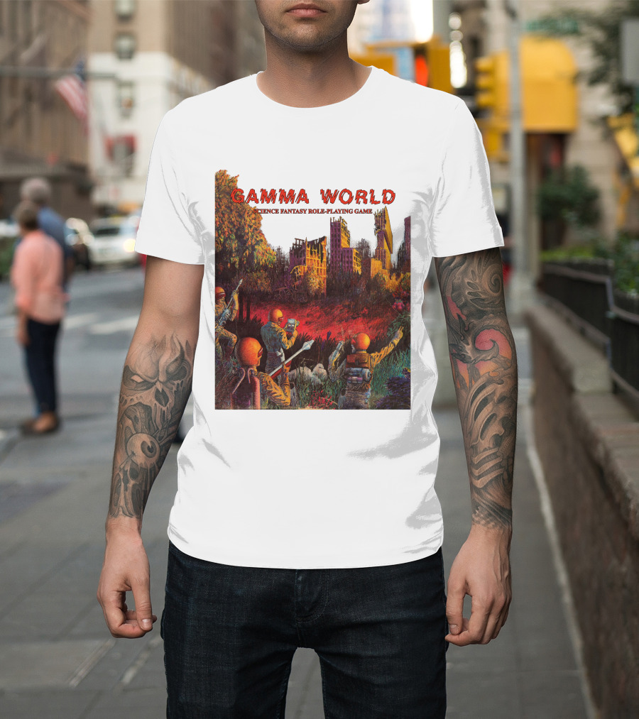 Gamma World Science Fantasy Role-Playing Game 1st Edition T-Shirt