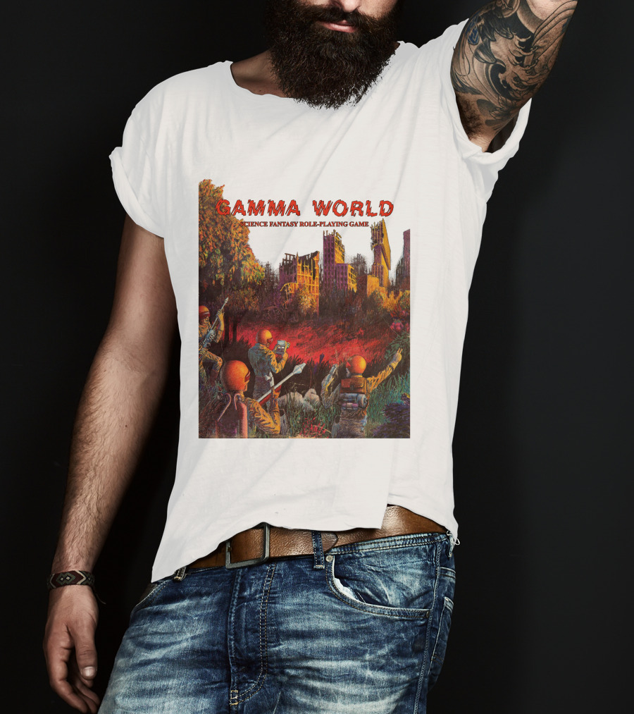 Gamma World Science Fantasy Role-Playing Game 1st Edition T-Shirt