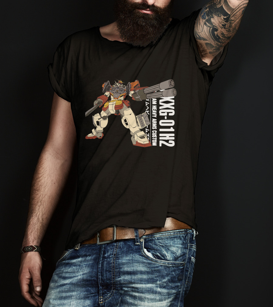 XXG-01H2 AM Heavy Arms Custom Gundam T-Shirt