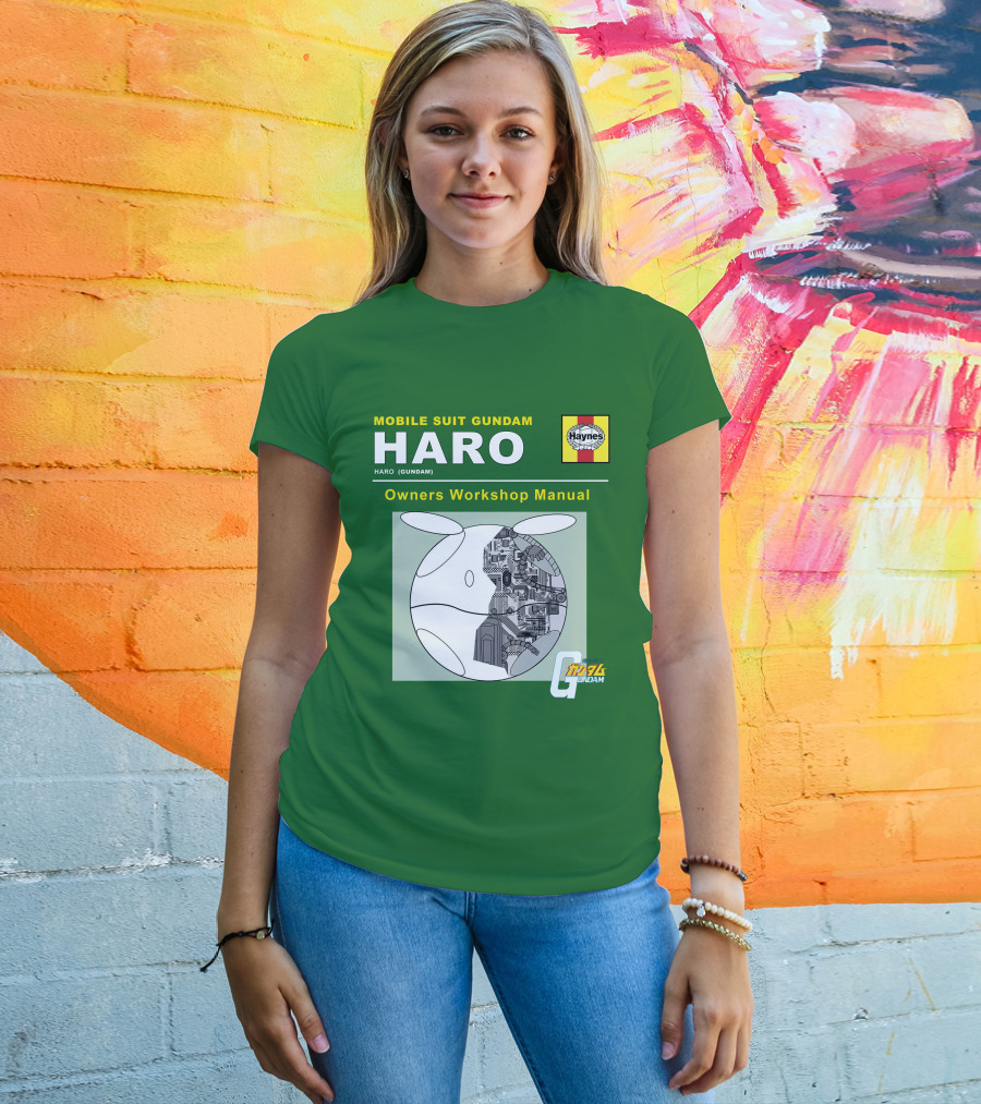 MOBILE SUIT GUNDAM HARO Owners Workshop Manual Haynes GUNDAM T-Shirt