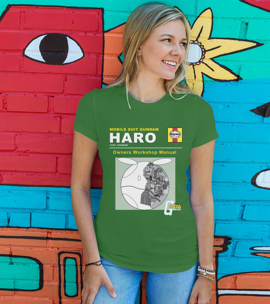 MOBILE SUIT GUNDAM HARO Owners Workshop Manual Haynes GUNDAM T-Shirt