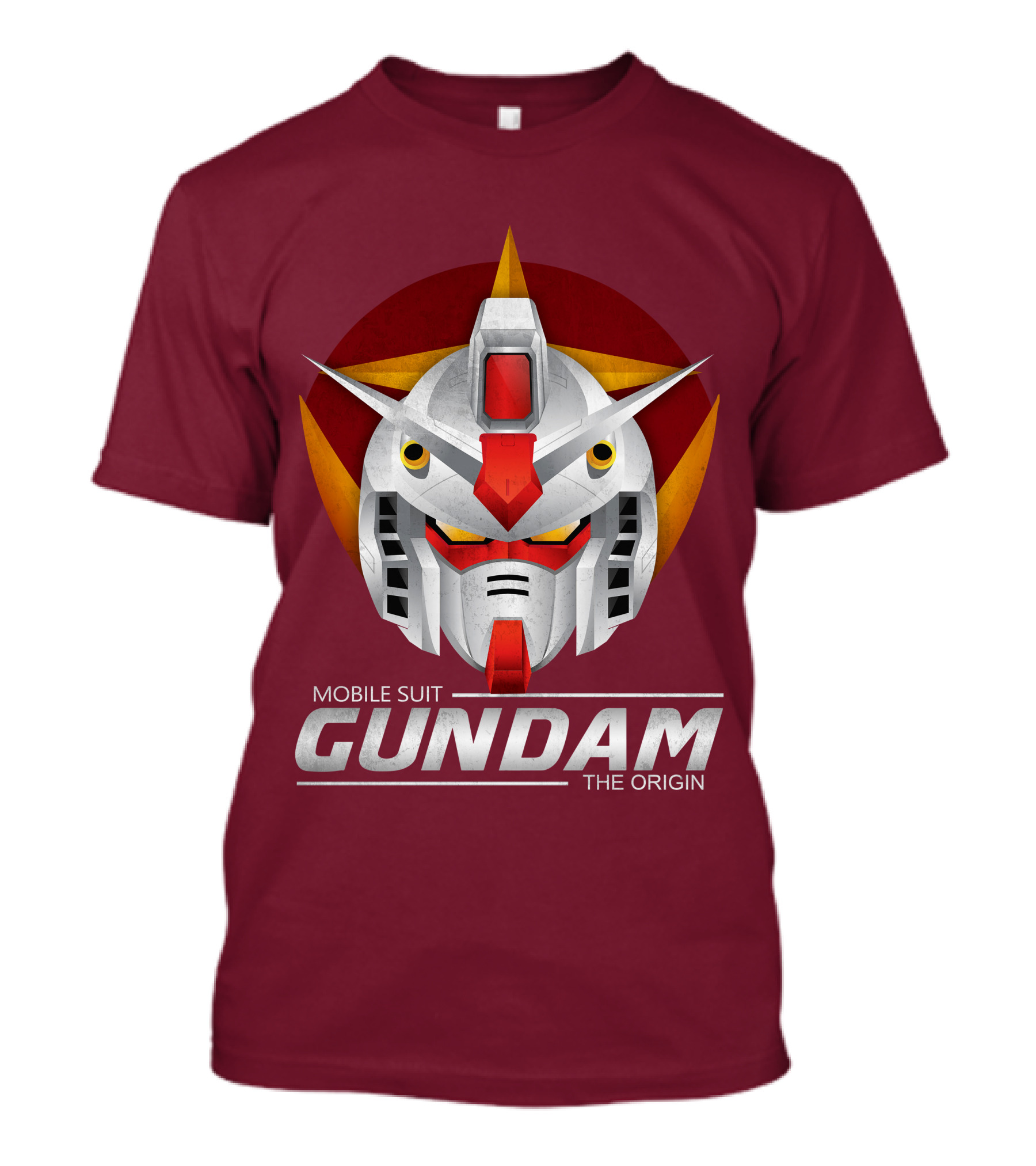 Mobile Suit Gundam The Origin Mecha Head T-Shirt
