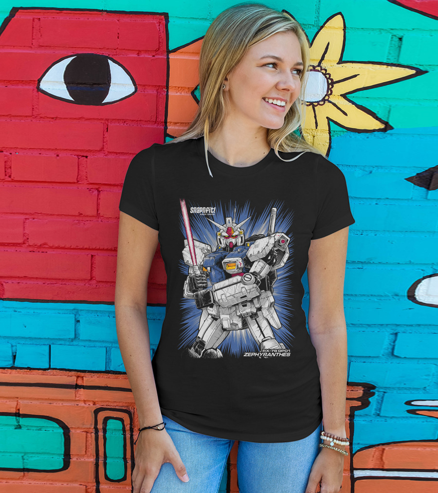Snapfit Zephyranthes RX-78 GP01 Gundam T-Shirt