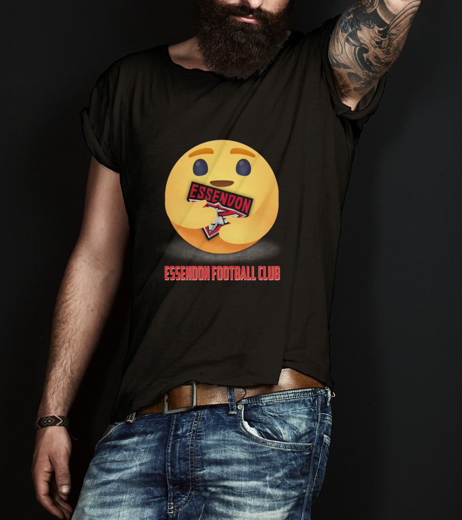 Essendon Football Club Emoji Holding T-Shirt