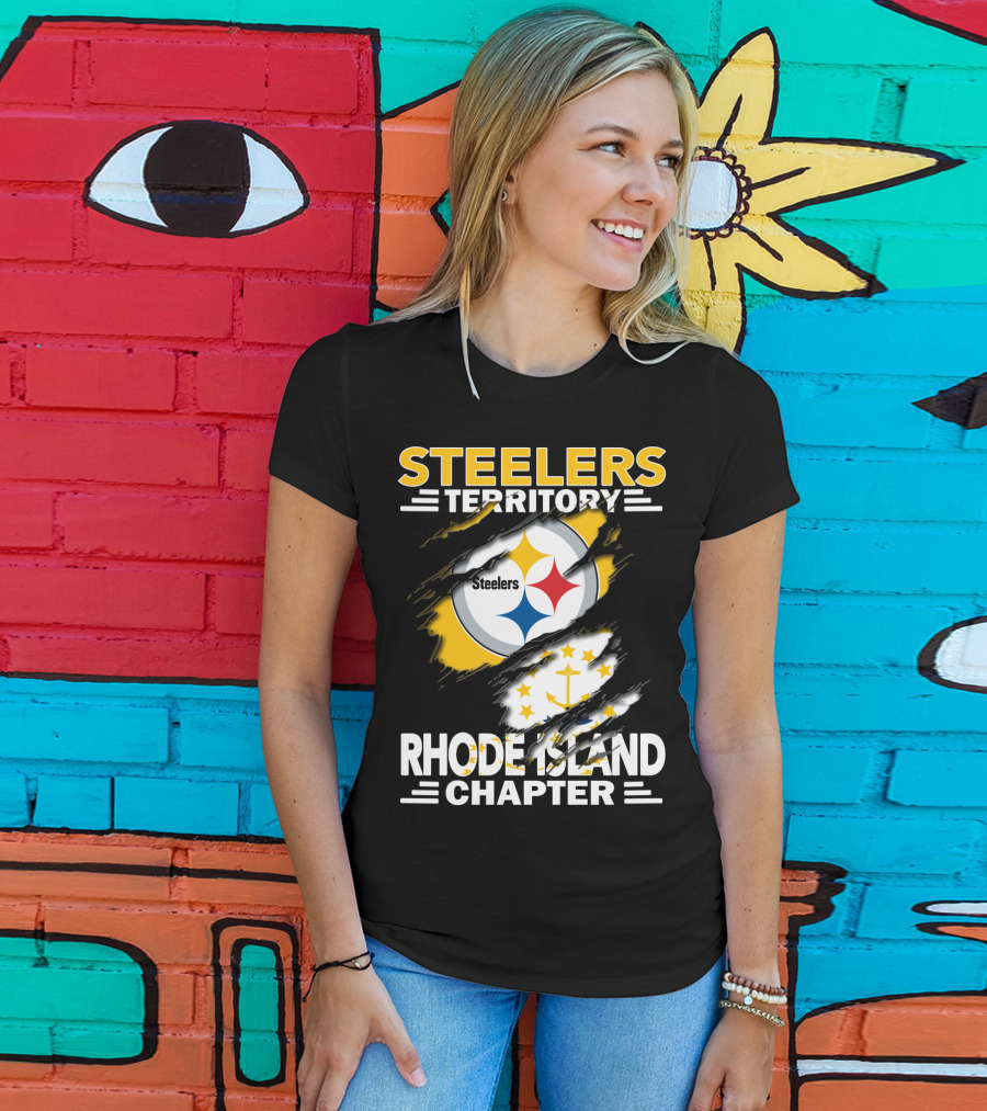 Steelers Territory Rhode Island Chapter Fan Pride T-Shirt
