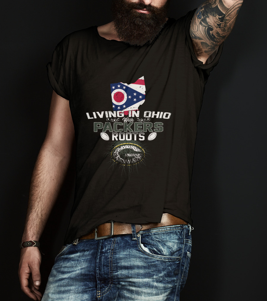 Ohio Living Embracing Packers Roots T-Shirt