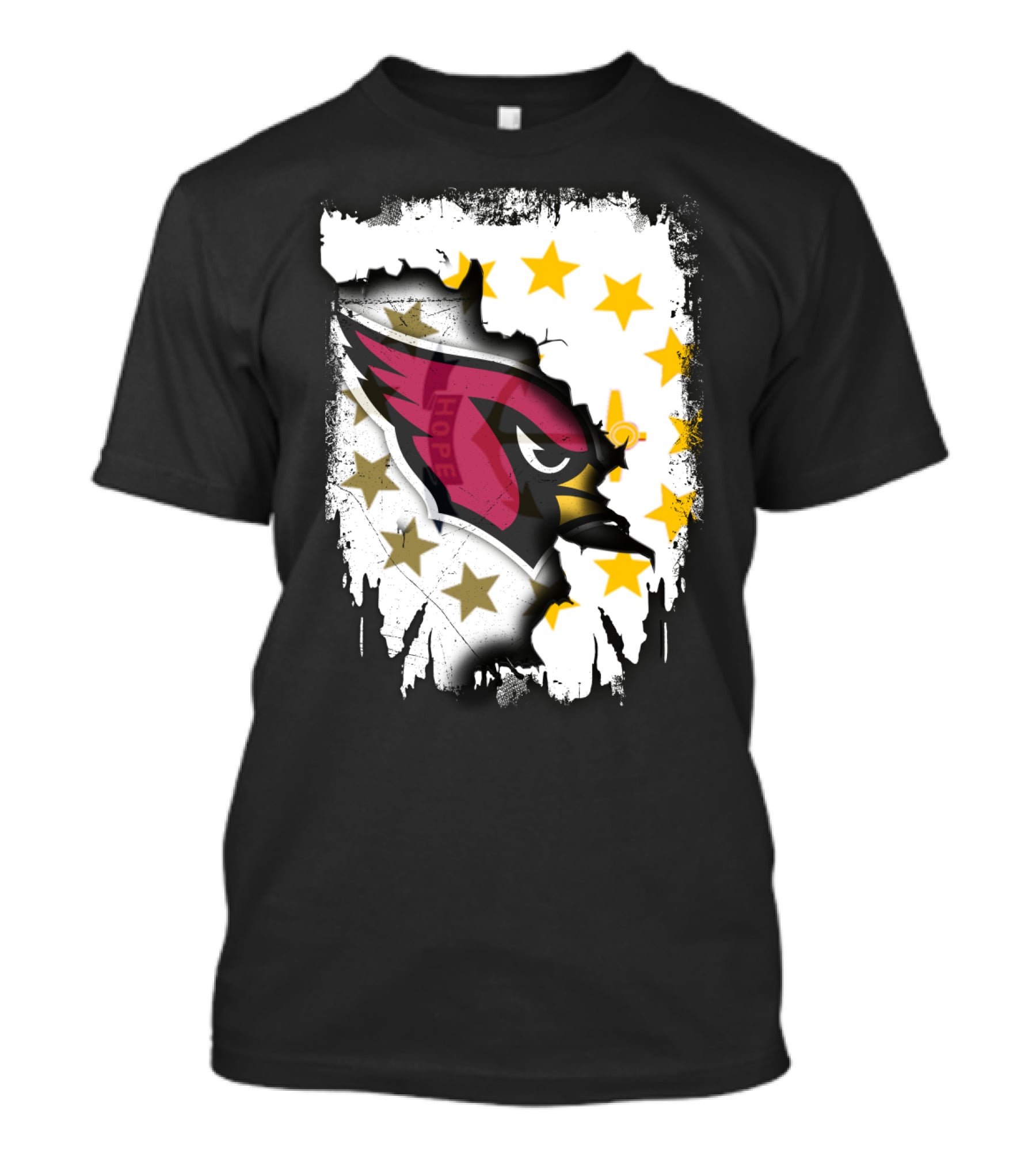 Rhode Island Together With Cardinal And Stars T-Shirt