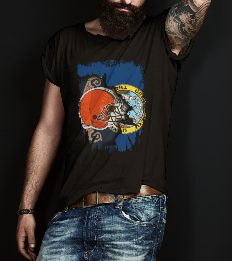 Together Idaho Browns Helmet And Seal T-Shirt