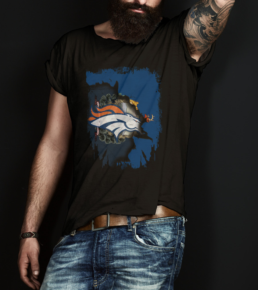 Together Vermont Denver Broncos Fusion T-Shirt