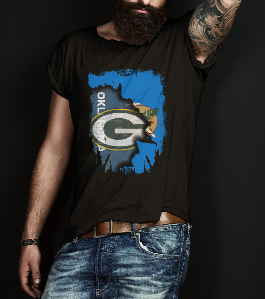 Oklahoma State With Green Bay Packers T-Shirt
