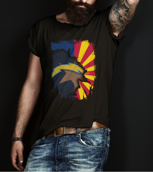 Arizona Los Angeles Chargers Unity Collaboration T-Shirt