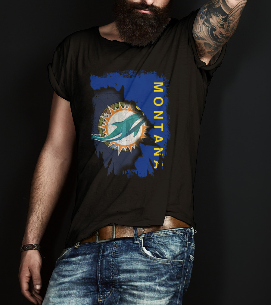 Montana Dolphins Fusion T-Shirt