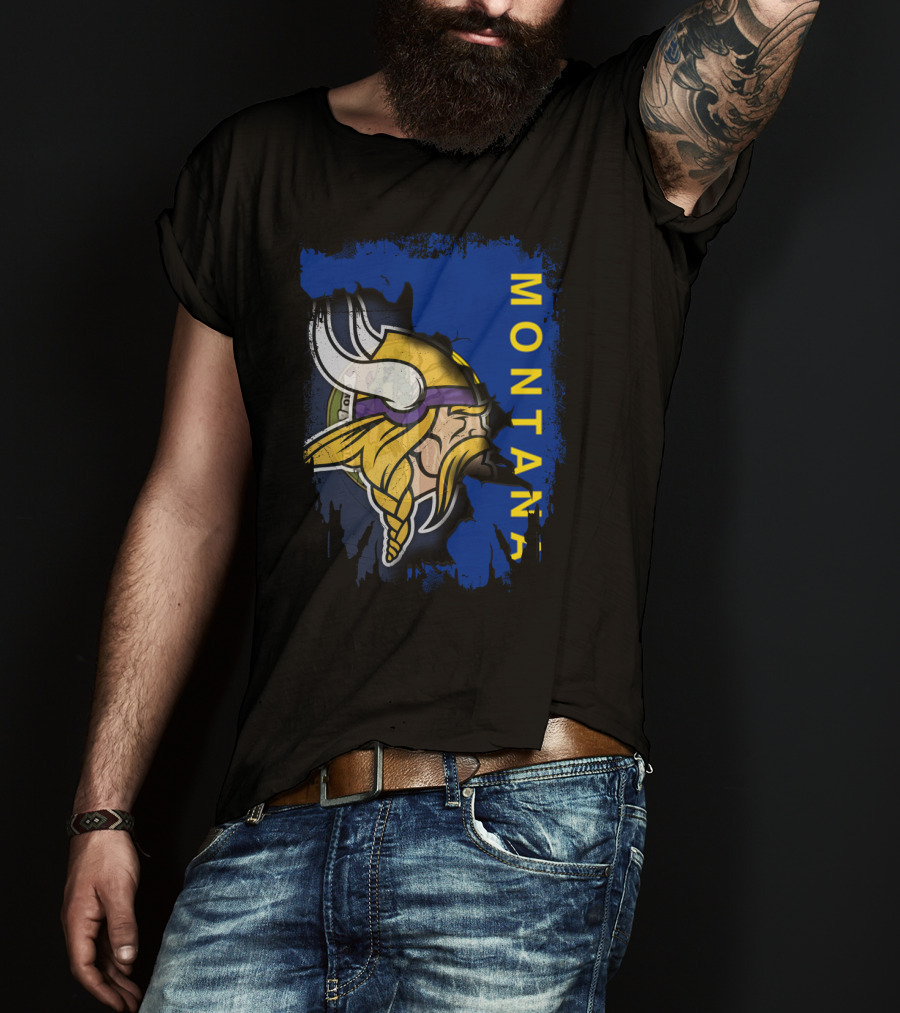Montana Vikings Unity Collaboration T-Shirt