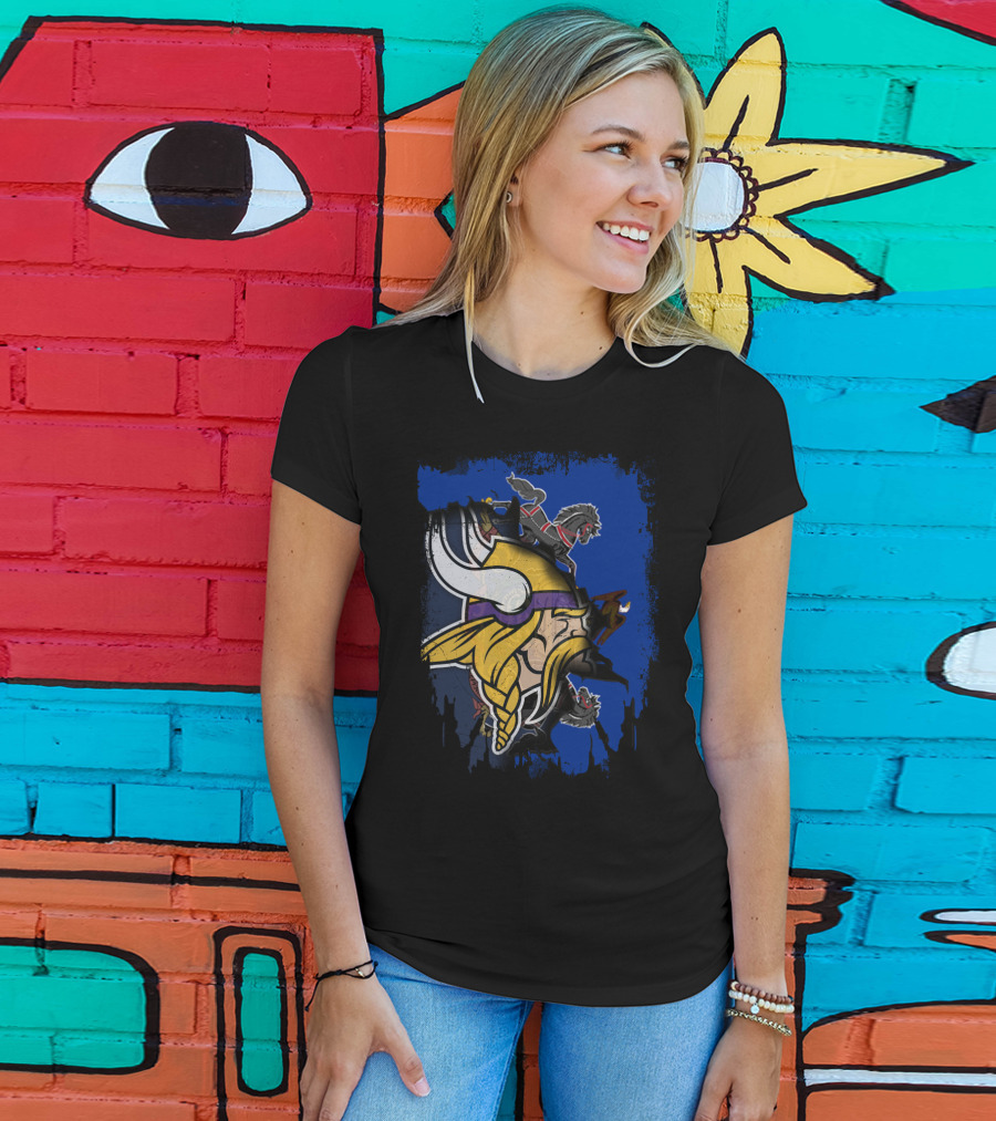 Together Pennsylvania Vikings Iconic Warrior And Dragon T-Shirt