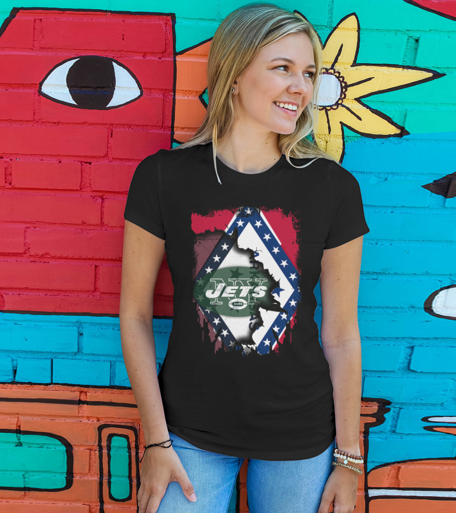 Together Arkansas With Jets And Flag T-Shirt