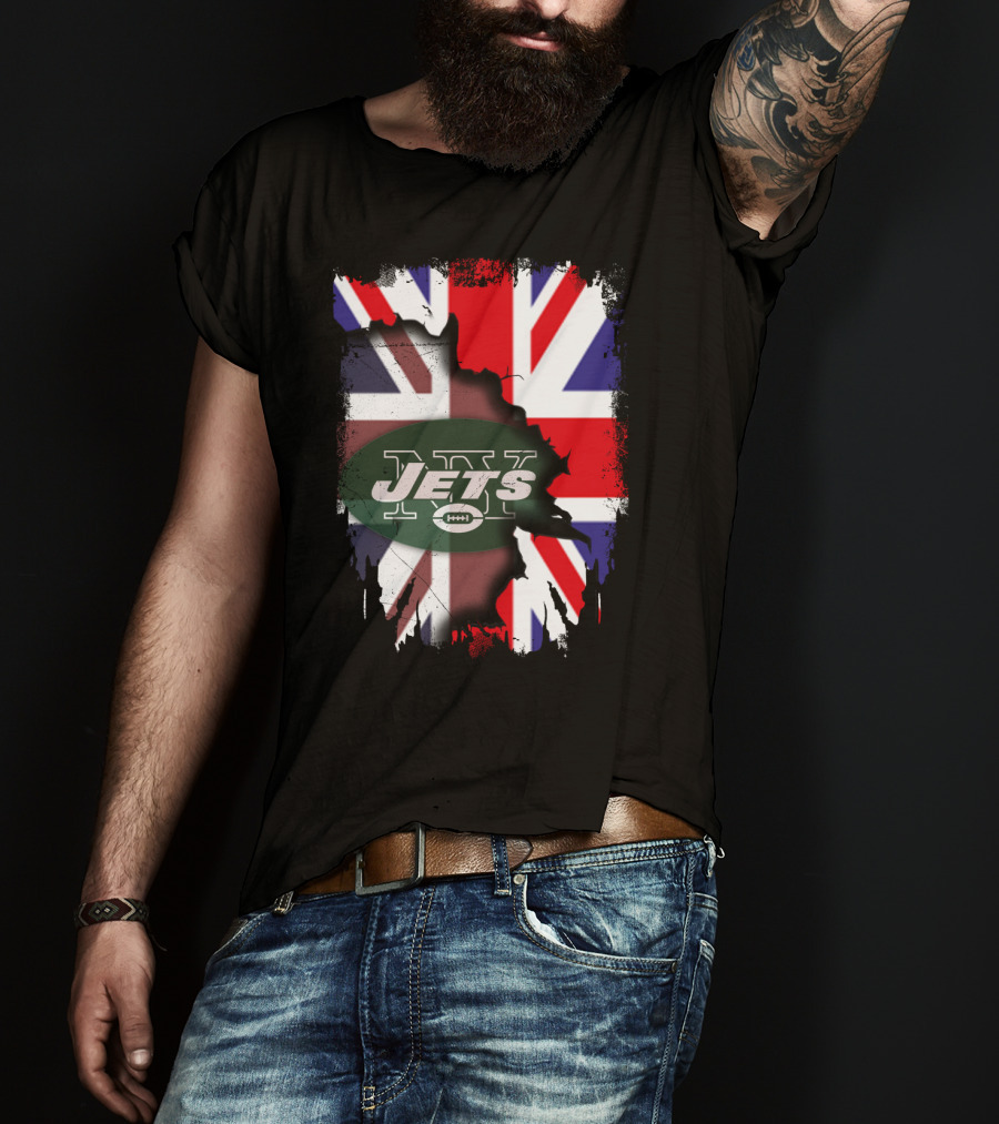 Jets United Kingdom Flag Fusion T-Shirt