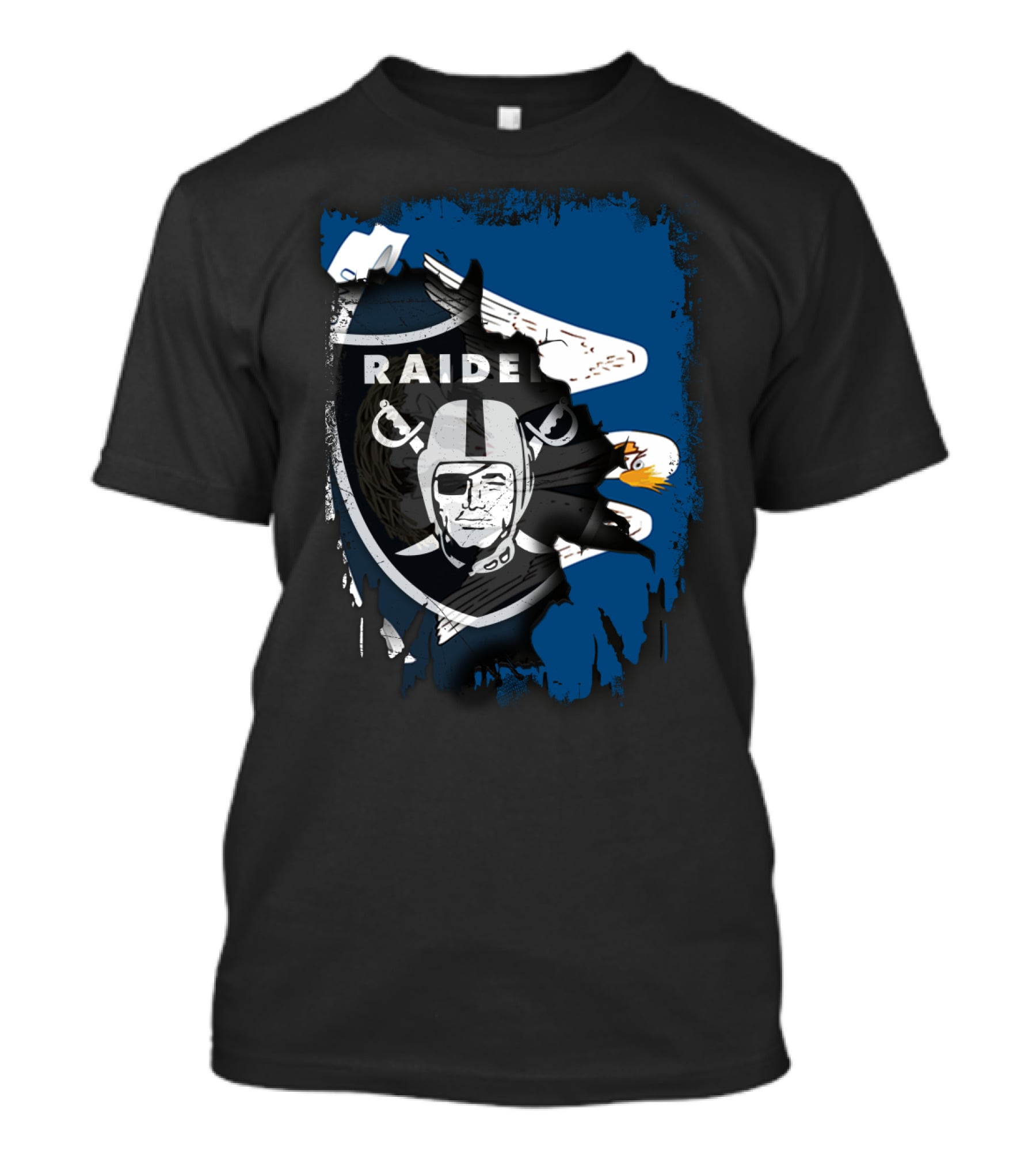 Together Louisiana Raiders Eagle Fusion T-Shirt