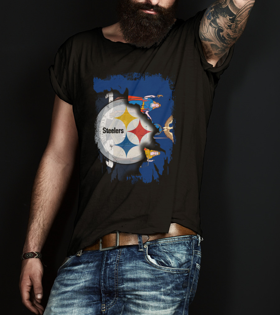 New York Steelers Emblem Fusion T-Shirt