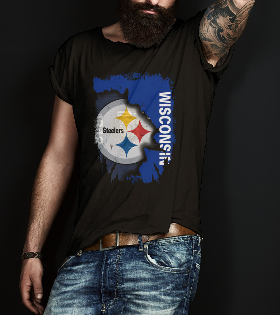 Wisconsin Steelers Logo Integration T-Shirt