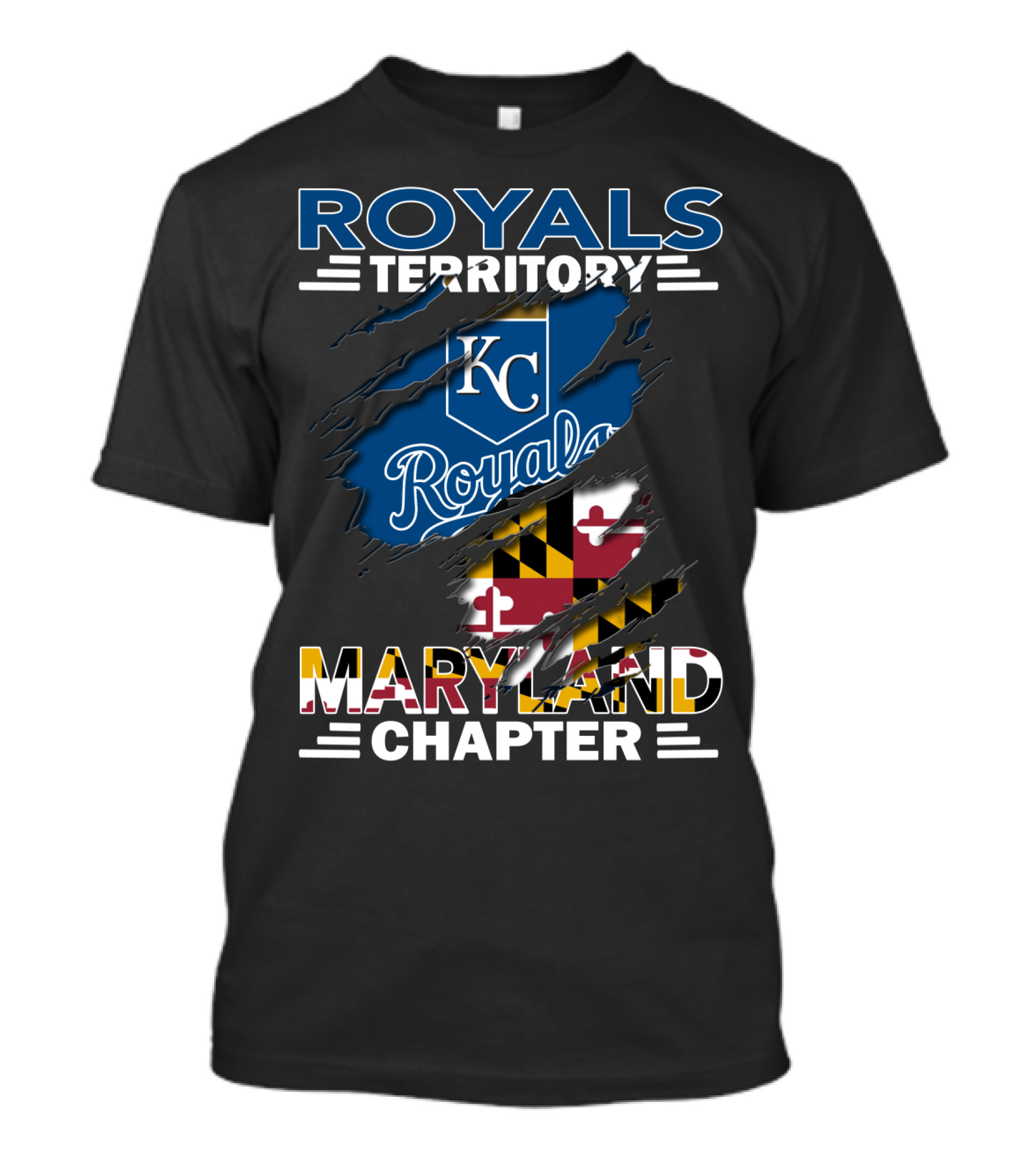 Royals Territory KC Maryland Chapter T-Shirt