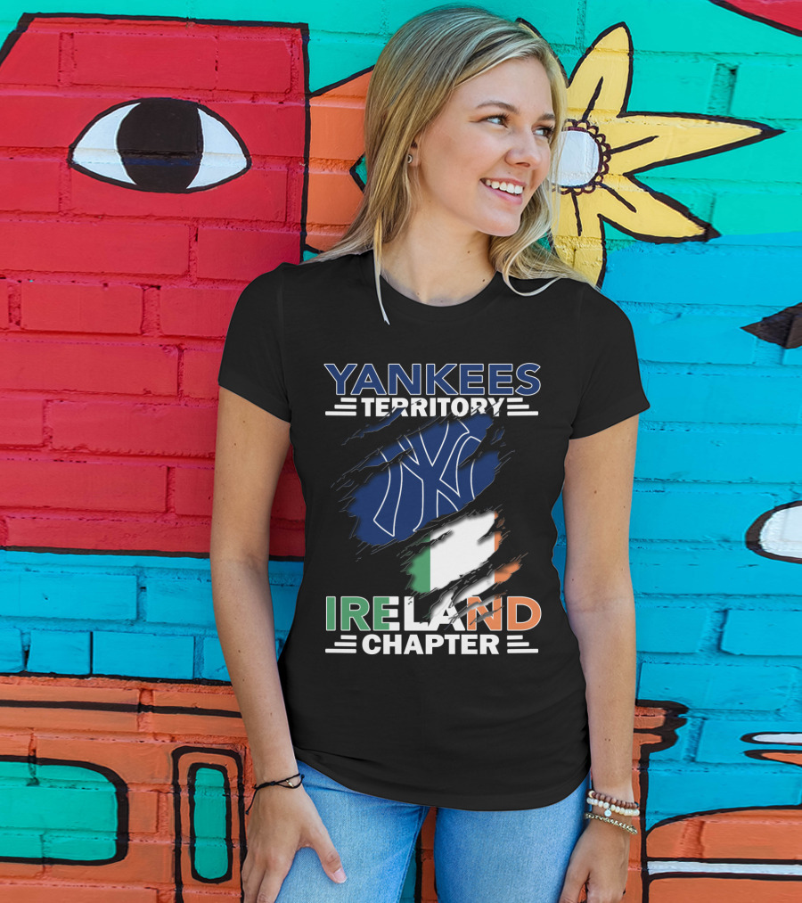 Yankees Territory Ireland Chapter With Flag And Iconic T-Shirt