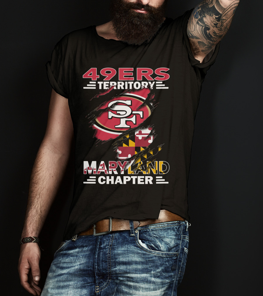 49ers Territory SF Maryland Chapter T-Shirt