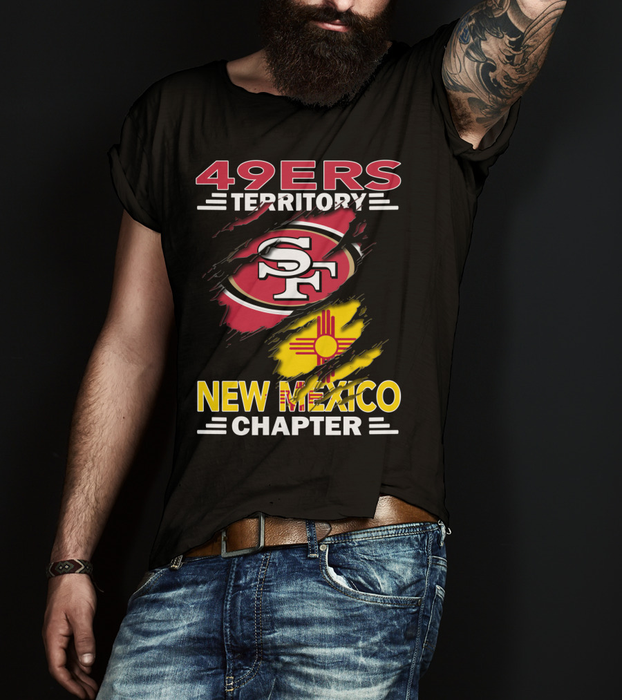 49ers Territory New Mexico Chapter SF Logo Fusion T-Shirt