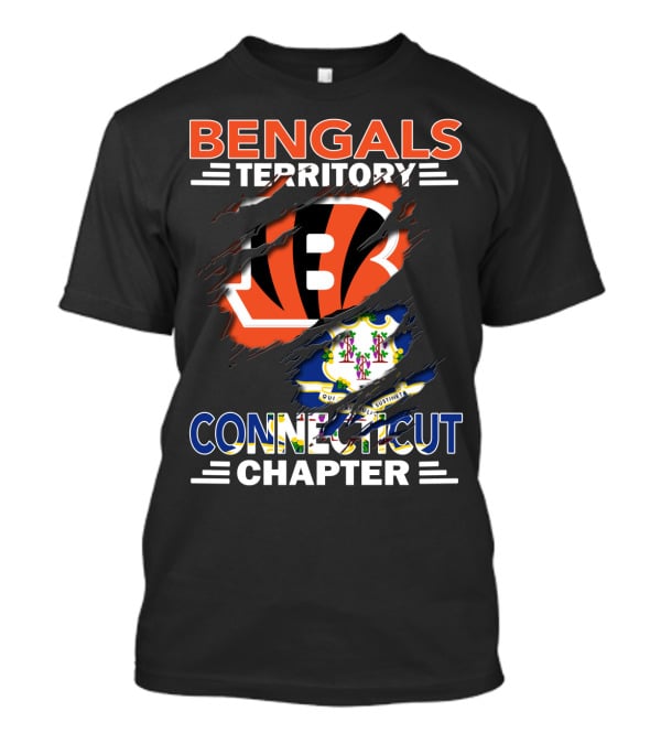 Bengals Territory Fandom Connecticut Chapter Sports Community T-Shirt