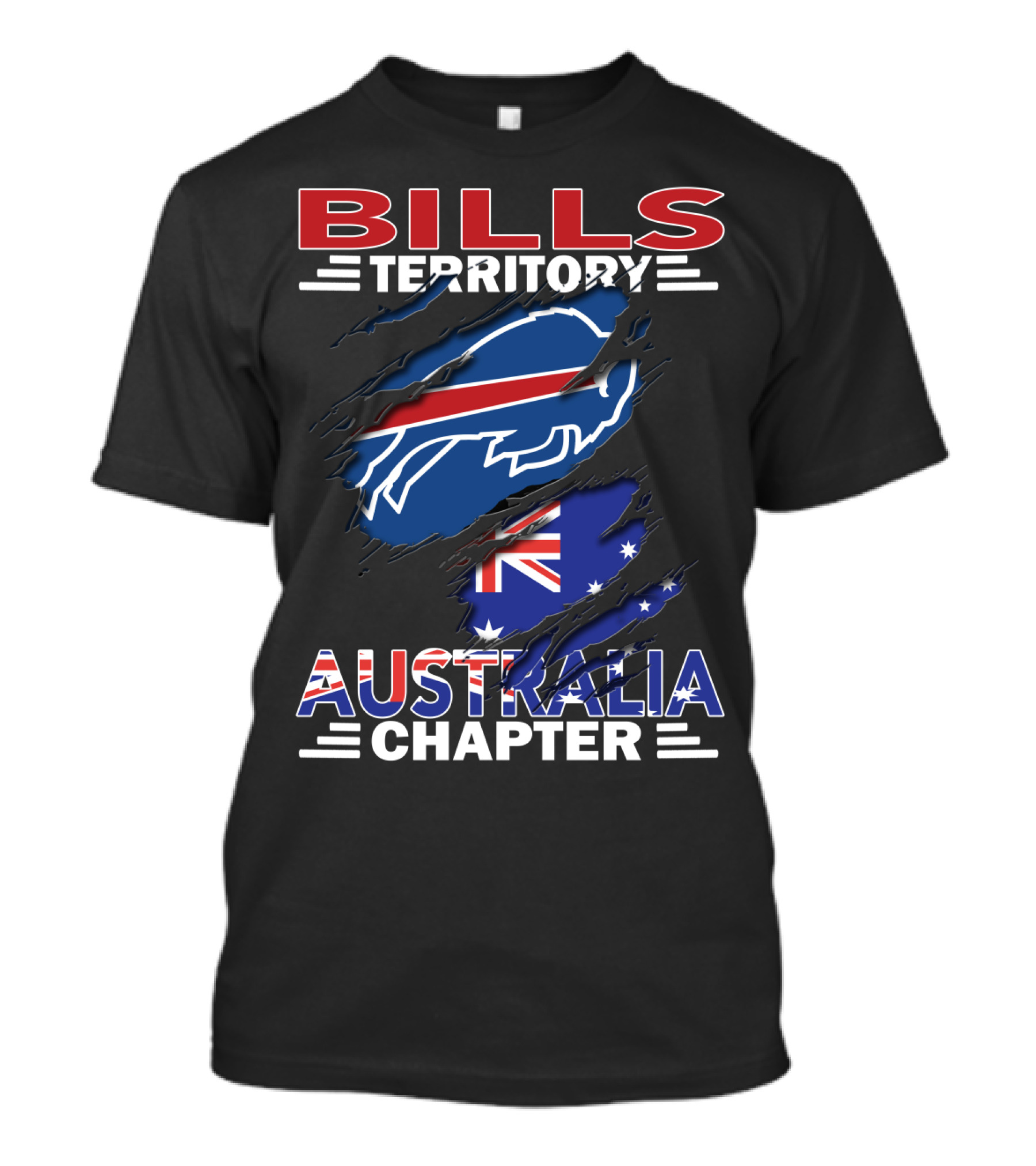 Bills Territory Australia Chapter Buffalo Flag Edition T-Shirt