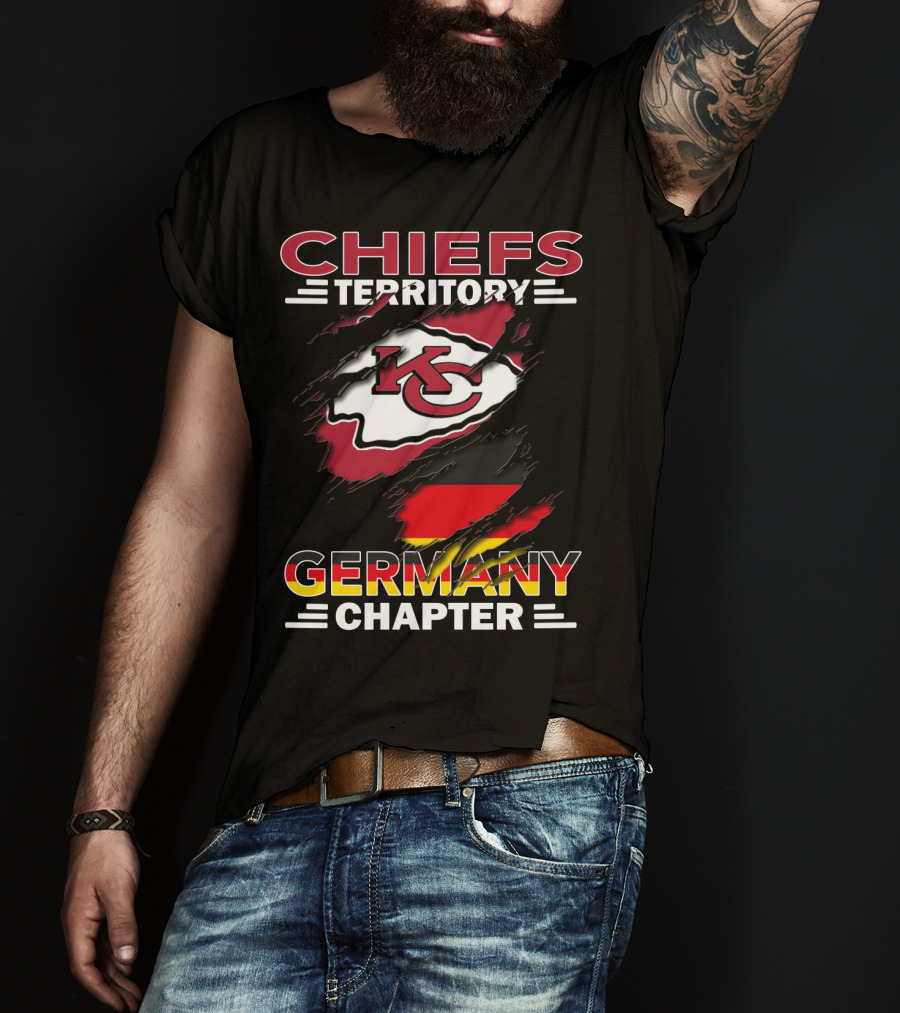 Chiefs Territory KC Logo Germany Chapter T-Shirt