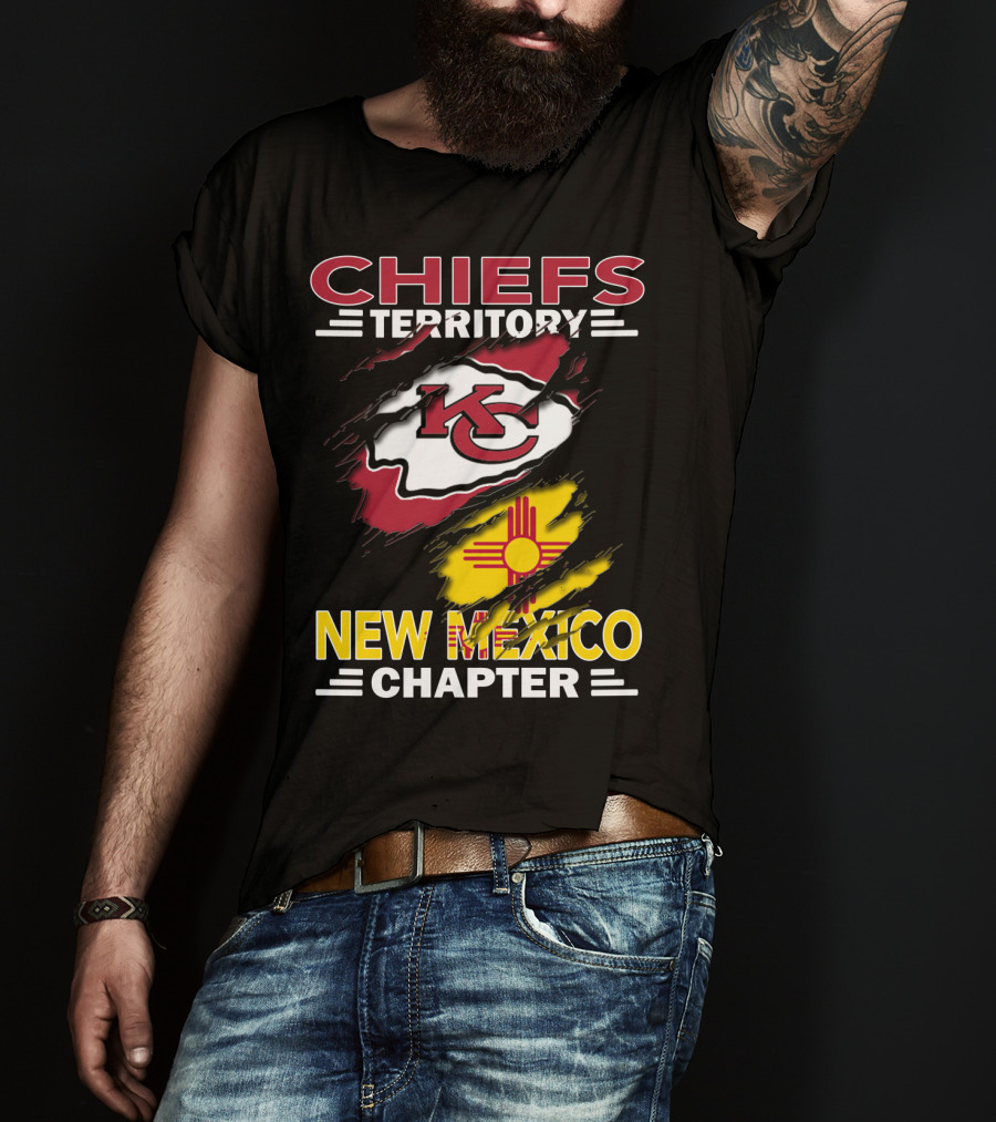 Chiefs Territory New Mexico Chapter Kansas City Chiefs Zia T-Shirt
