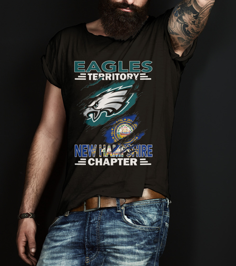 Eagles Territory New Hampshire Chapter Philadelphia Eagles T-Shirt