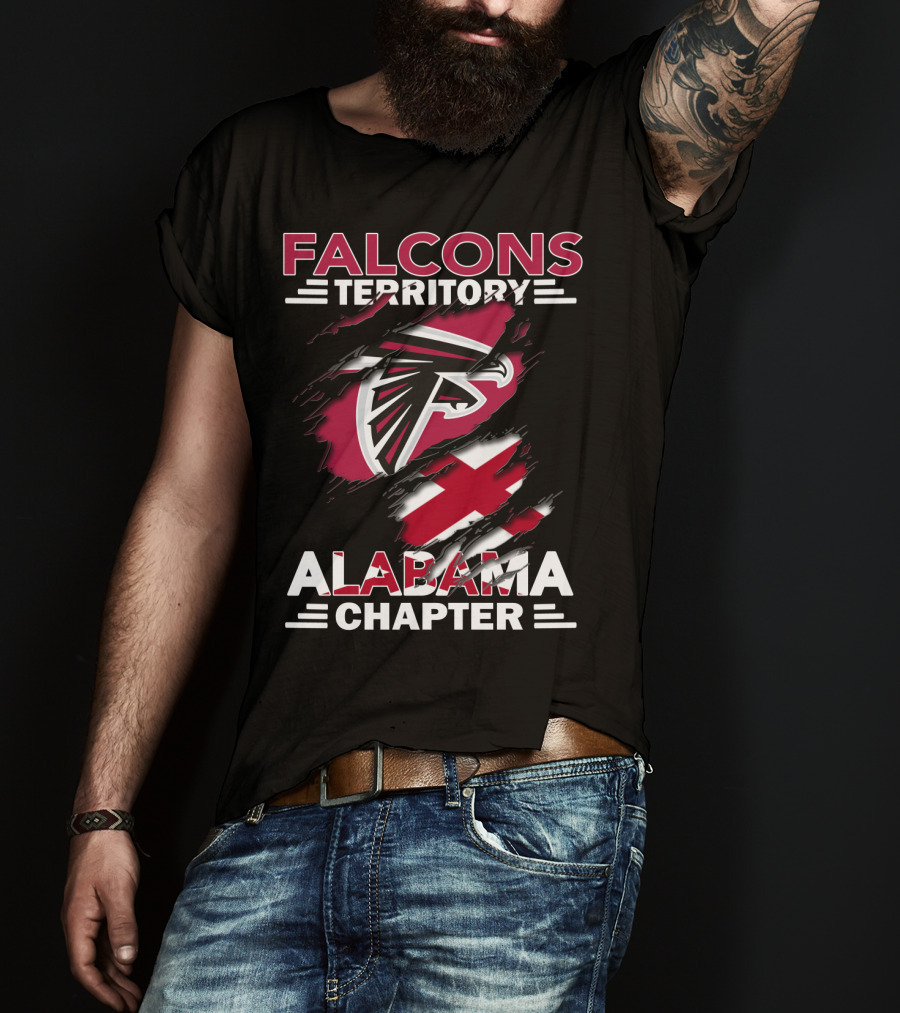Falcons Territory Alabama Chapter Fan Club T-Shirt