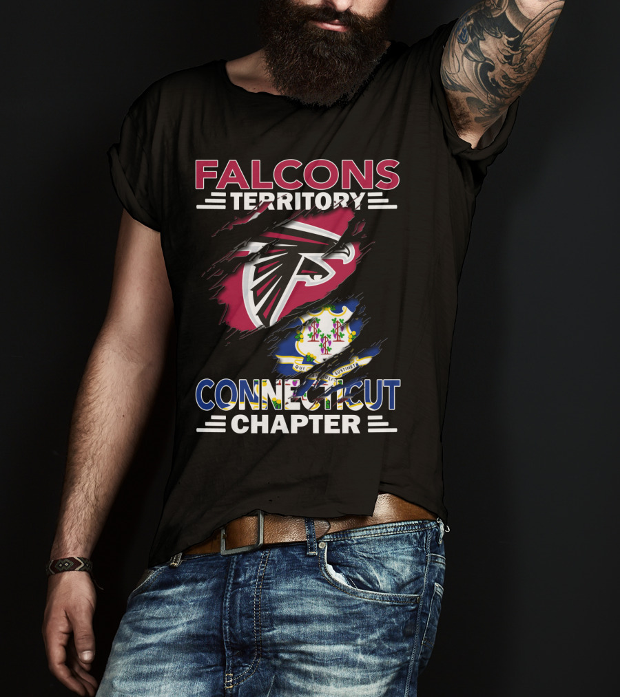 Falcons Territory Connecticut Chapter NFL Logo T-Shirt