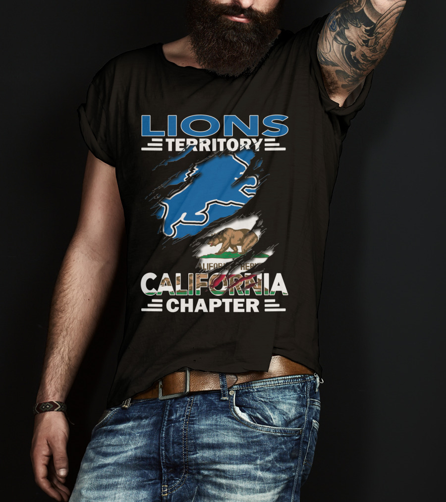 Lions Territory California Chapter California Republic T-Shirt