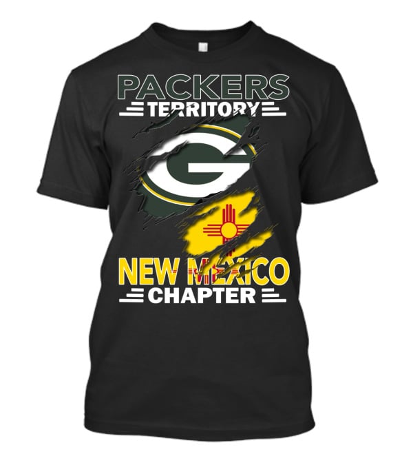 Packers Territory New Mexico Chapter G Logo And Zia T-Shirt